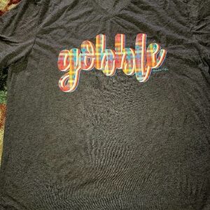 Graphic Tee Thanksgiving Size 2XL